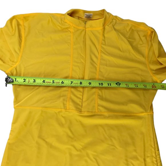 SAILBEE Swim Coverup Dress UPF Sun Protection Yellow Long Sleeve L Rash Guard - Picture 4 of 10